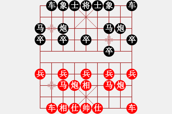 象棋棋谱图片：刘宗泽 先和 周小平 - 步数：10 
