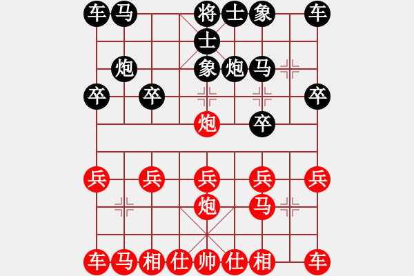 象棋棋譜圖片：橫才俊儒[292832991] -VS- zhouzhou[1219341562] - 步數(shù)：10 