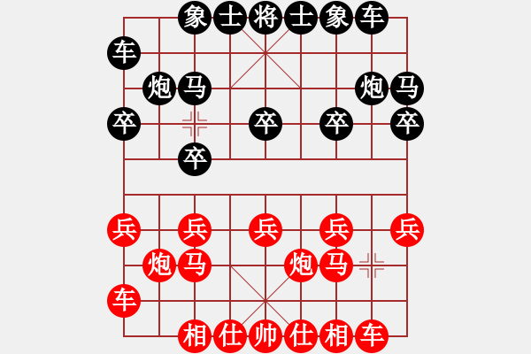 象棋棋譜圖片：貓主席(9段)-勝-老王中王(月將) - 步數(shù)：10 