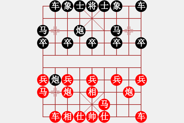 象棋棋譜圖片：2014.10.21.9聯(lián)眾對(duì)局5 - 步數(shù)：10 