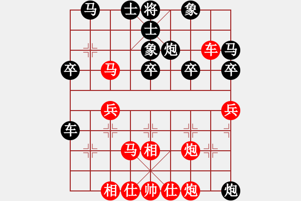 象棋棋譜圖片：慎勿二(5段)-勝-刁不三刀(6段) - 步數(shù)：31 