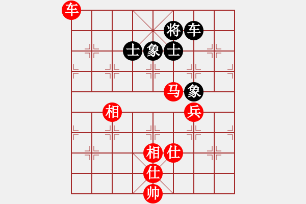 象棋棋譜圖片：華山論劍2011-11-20對局 臥春(無極)-和-榮樂裝飾(無極) - 步數(shù)：200 