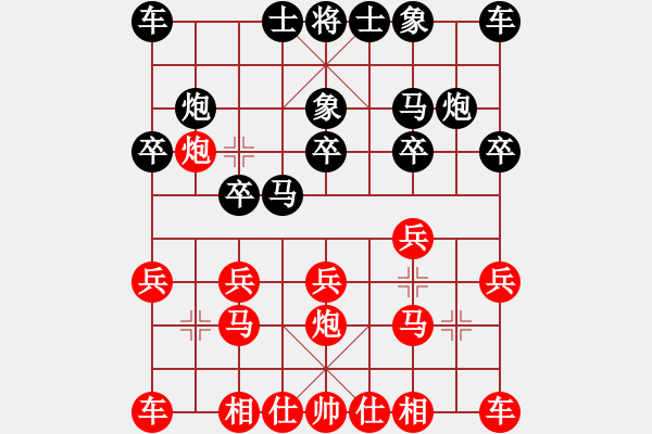 象棋棋譜圖片：繆展宇先勝袁維堯 - 步數(shù)：10 