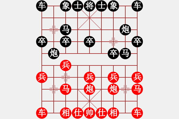 象棋棋譜圖片：紫薇花對紫微郎 勝 天使 - 步數(shù)：10 