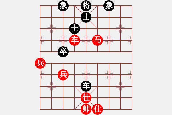 象棋棋譜圖片：10538局 E40-對(duì)兵局-小蟲引擎24層 紅先勝 旋九專雙核-傻瓜 - 步數(shù)：170 