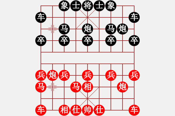 象棋棋譜圖片：再燃一支煙[1169301288] -VS- 橫才俊儒[292832991] - 步數(shù)：10 