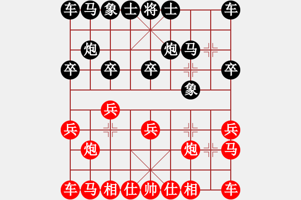 象棋棋譜圖片：天涯勝一心一意 2022-10－02 - 步數(shù)：10 