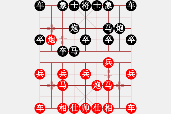 象棋棋譜圖片：女子第八輪第二臺謝旭東先負雷若瀾 - 步數(shù)：10 