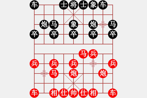 象棋棋譜圖片：運城 劉強 負 呂梁 毛明亮 - 步數(shù)：10 