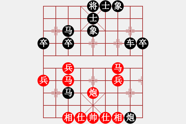 象棋棋譜圖片：品棋老車(6段)-和-鹿城(月將) - 步數(shù)：60 