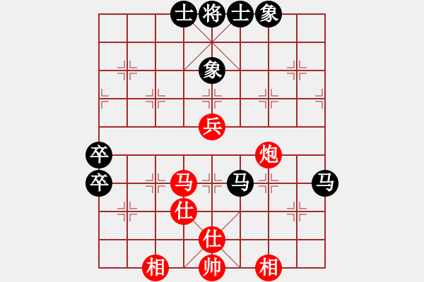 象棋棋谱图片：火车头 崔岩 (和) 广东 吕钦 (1991.5.23于无锡) - 步数：60 