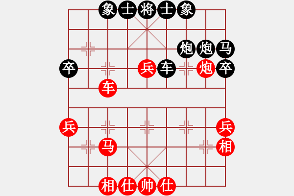 象棋棋譜圖片：妞妞[1844985672] -VS- 橫才俊儒[292832991] - 步數(shù)：42 