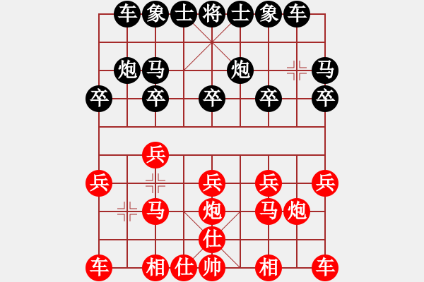 象棋棋譜圖片：峰哥天天象棋測(cè)評(píng)后勝業(yè)5棋手 - 步數(shù)：10 