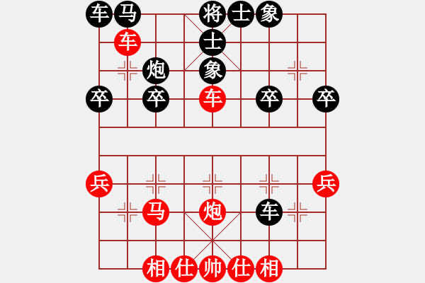 象棋棋譜圖片：黃培祿[253671652] -VS- 123[836853456] - 步數(shù)：30 