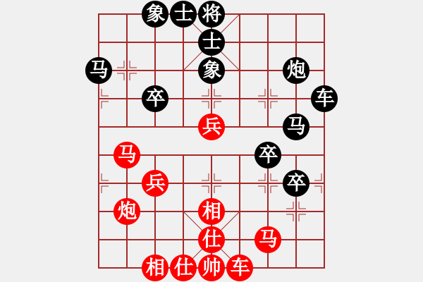 象棋棋譜圖片：12屆大興棗園杯9馬鳴祥先負(fù)平濤 - 步數(shù)：40 