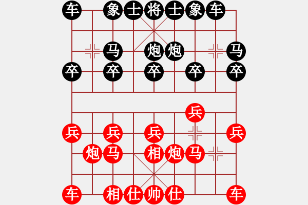 象棋棋譜圖片：李和斌 先負(fù) 肖革聯(lián) - 步數(shù)：10 