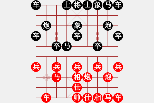 象棋棋譜圖片：龍嘯九州[461940865] -VS- 旺旺[1585688507] - 步數(shù)：10 