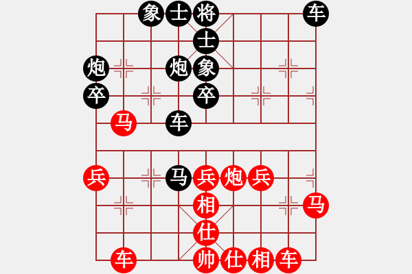 象棋棋譜圖片：高樹成VS飯王張?zhí)?2015 5 21) - 步數(shù)：40 