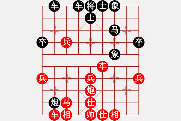 象棋棋譜圖片：黑狐將軍(3段)-勝-paulaluo(5段) - 步數(shù)：40 