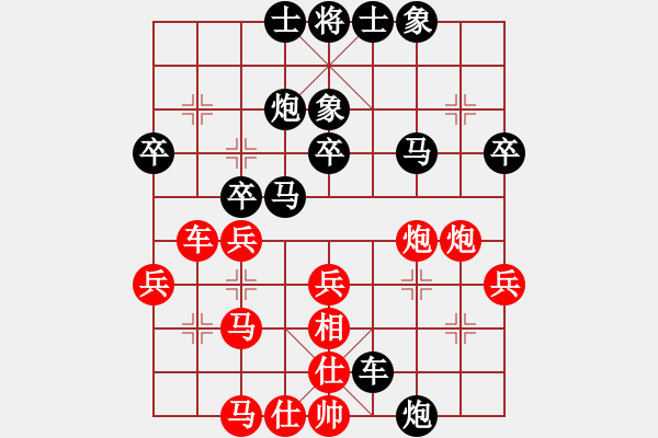 象棋棋譜圖片：1984局 E00-仙人指路-旋風(fēng)九專(zhuān)(菜鳥(niǎo)) 紅先負(fù) 旋風(fēng)引擎23層 - 步數(shù)：40 