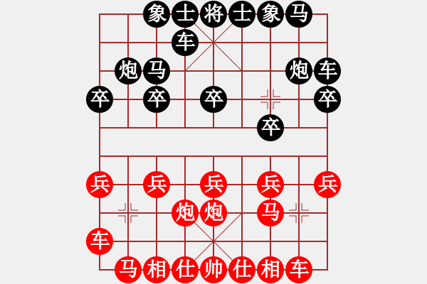 象棋棋譜圖片：混沌世界 先負(fù) 玄機(jī)逸士 - 步數(shù)：10 