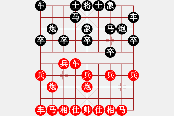 象棋棋譜圖片：20111028姜曉和劉軍2 - 步數(shù)：10 