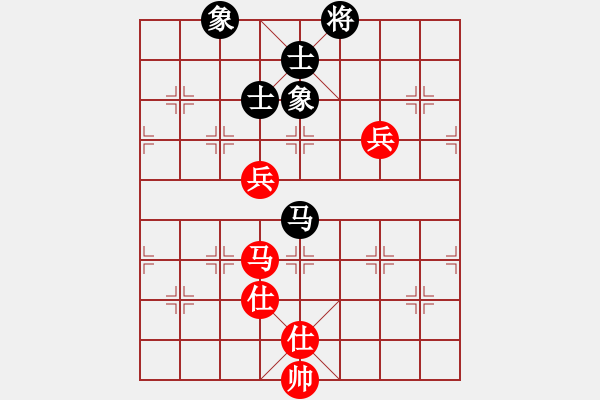 象棋棋譜圖片：摩西[黑] -VS- 象棋教練[紅] - 步數(shù)：170 