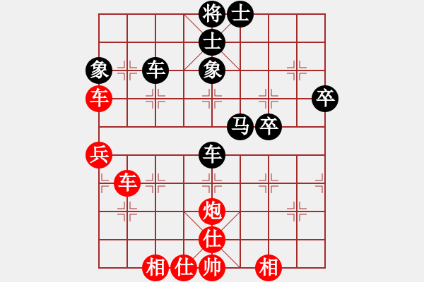 象棋棋譜圖片：houmao(3段)-勝-梁山索超(2段) - 步數(shù)：60 