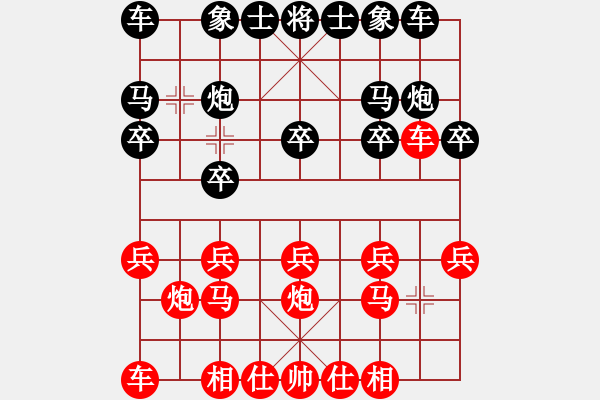 象棋棋譜圖片：先負(fù)軟件冷門著法 - 步數(shù)：10 