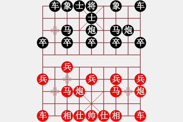 象棋棋譜圖片：智慧和毅力的一場較量！----戚文卿【紅先勝】5048棋友 - 步數(shù)：10 