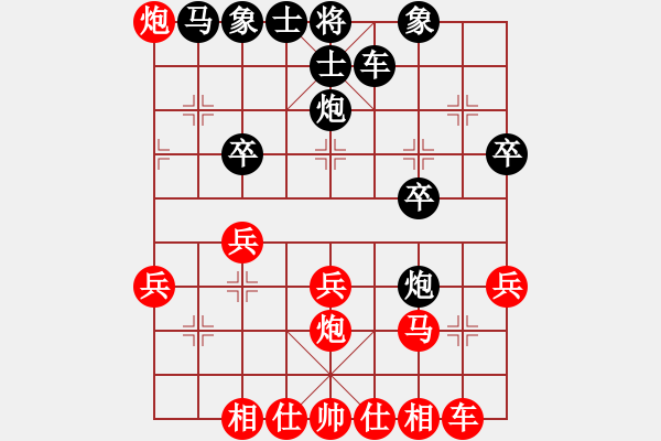 象棋棋譜圖片：銅陵小蟲(1段)-勝-小白楊(5段) - 步數(shù)：25 