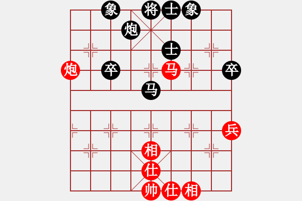 象棋棋譜圖片：東馬 彭思穎 和 東馬 詹意憙 - 步數(shù)：58 