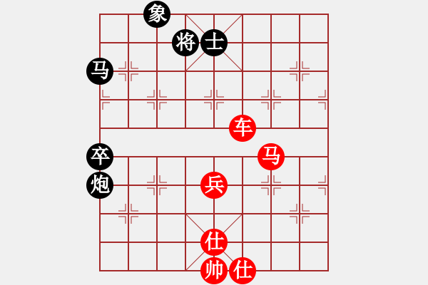 象棋棋譜圖片：五八炮對反宮馬（業(yè)三升業(yè)四評測對局）我先勝 - 步數(shù)：80 