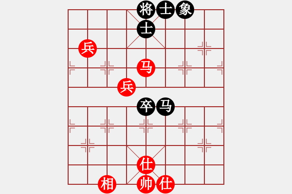 象棋棋谱图片：花旗参(天罡)-和-eedar(电神) - 步数：110 