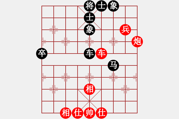 象棋棋譜圖片：絕世菜刀(9段)-和-虎斗龍爭(天帝) 五七炮互進(jìn)七兵對(duì)屏風(fēng)馬 - 步數(shù)：90 