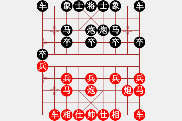 象棋棋譜圖片：mhymhyyhm(5段)-勝-什邡羅漢寺(7段) - 步數(shù)：10 