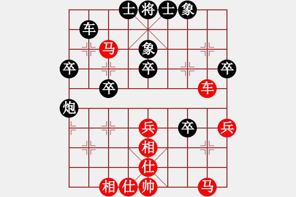 象棋棋譜圖片：省衛(wèi)生廳盛元禹（負）鐵五局黃明昌 - 步數：40 