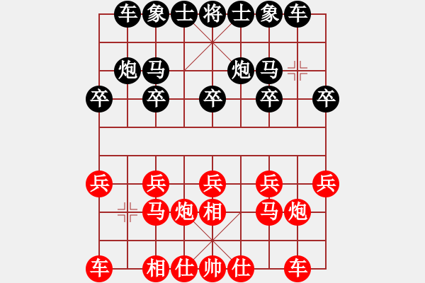 象棋棋譜圖片：湖北武漢光谷 李雪松 和 浙江民泰銀行 黃竹風(fēng) - 步數(shù)：10 