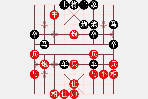 象棋棋譜圖片：中炮對(duì)五七炮 徐國棟先勝張海利 - 步數(shù)：40 