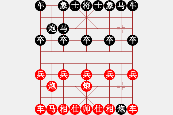 象棋棋譜圖片：實驗哈 - 步數(shù)：3 