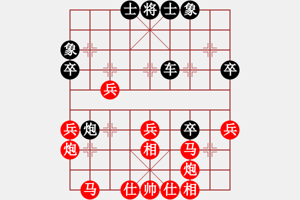 象棋棋譜圖片：陸康-黑卒（4紅先負(fù)）.PGN - 步數(shù)：40 