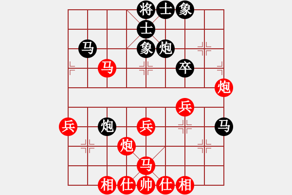 象棋棋譜圖片：申鵬 先勝 謝業(yè)枧 - 步數(shù)：40 