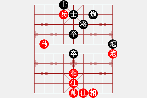 象棋棋谱图片：来二砍三(人王)-和-武汉大师(天帝) - 步数：120 