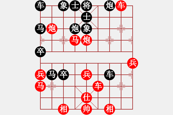 象棋棋譜圖片：纘[1529656790] -VS- 云夢[370254636] - 步數(shù)：60 