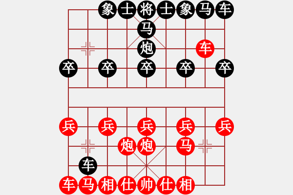 象棋棋譜圖片：3083232(中郎將) 勝 2325874(縣令) - 步數(shù)：10 