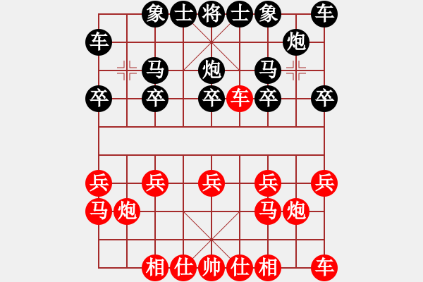 象棋棋譜圖片：追風[673106728] -VS- 橫才俊儒[292832991] - 步數(shù)：10 