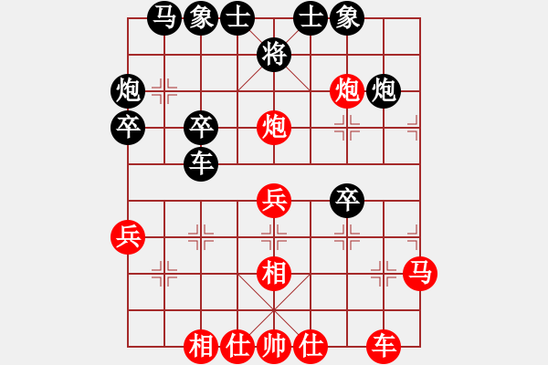 象棋棋譜圖片：酷愛(ài)下棋(4段)-勝-中原過(guò)去(6段) - 步數(shù)：30 