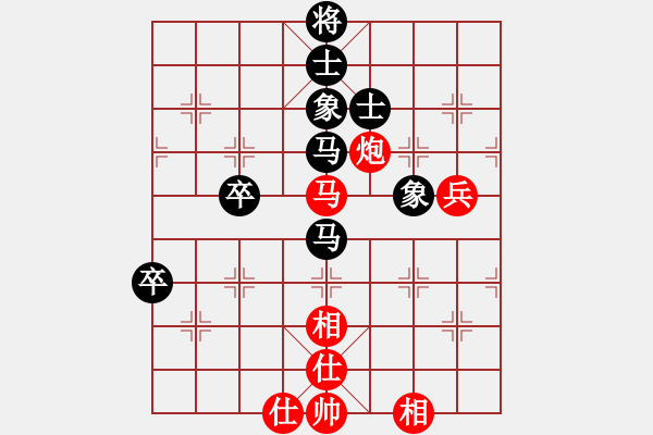 象棋棋譜圖片：陳姚安 險勝 鶴山高州人 - 步數(shù)：110 