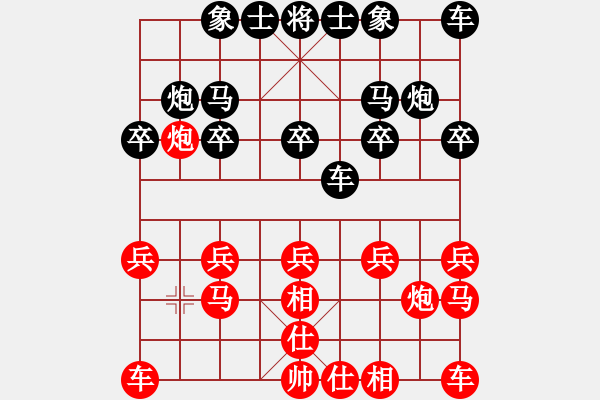 象棋棋譜圖片：liuxinchen(4星)-負(fù)-雪棋飛舞(天罡) - 步數(shù)：10 