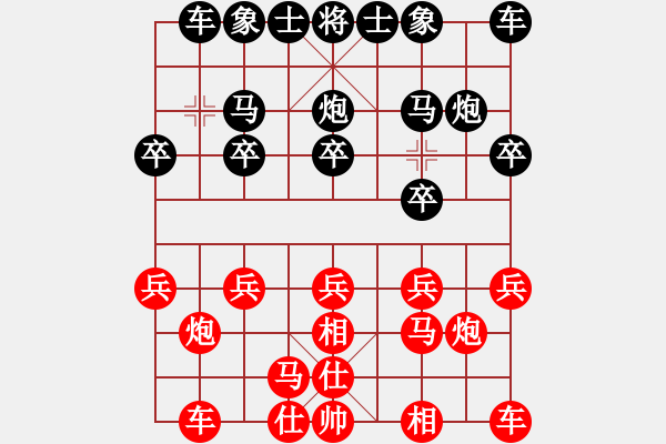 象棋棋譜圖片：海濤[2555458] 負(fù) 芳棋(純?nèi)讼缕?[893812128] - 步數(shù)：10 